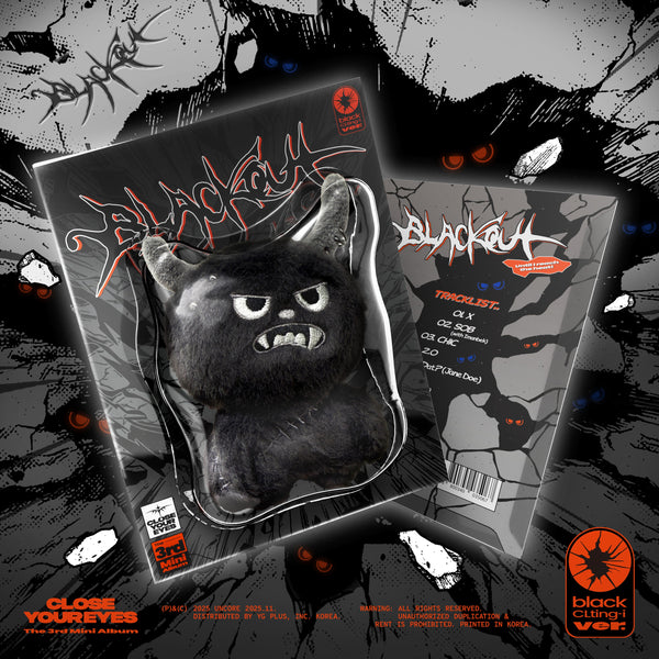 CLOSE YOUR EYES | 클로스 유어 아이스 | 3rd Mini Album [ BLACKOUT ] Black CLting-i Ver