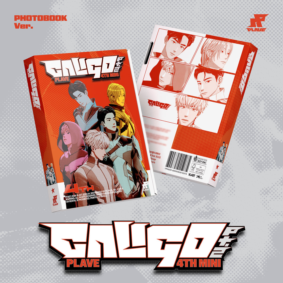 PLAVE | 플레이브 | 4th Mini Album [ CALIGO PT. 2 ] Photobook Ver