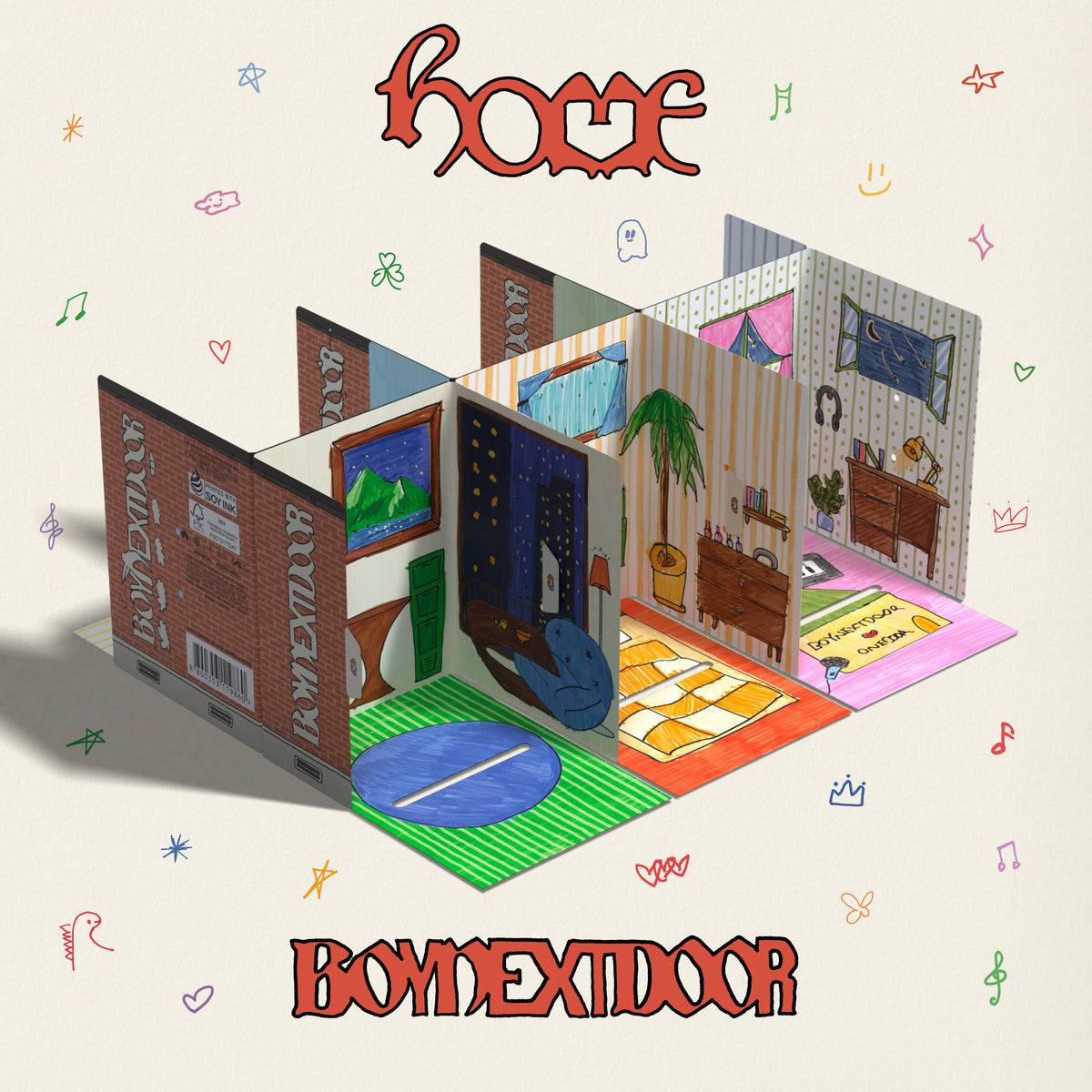 BOYNEXTDOOR | 보이넥스트도어 | 1st Studio Album [ HOME ] Weverse Album Ver