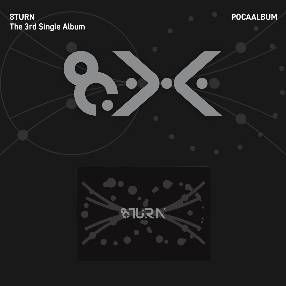 8TURN | 에잇턴 | 3rd Single Album [ 8.X ] Poca Album Ver