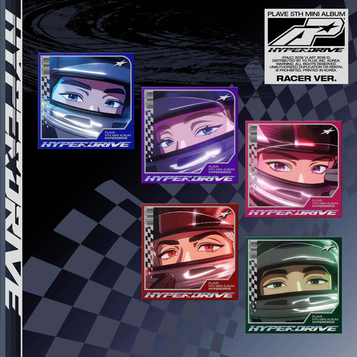 PLAVE | 플레이브 | 5th Mini Album [ HYPERDRIVE ] Racer Ver