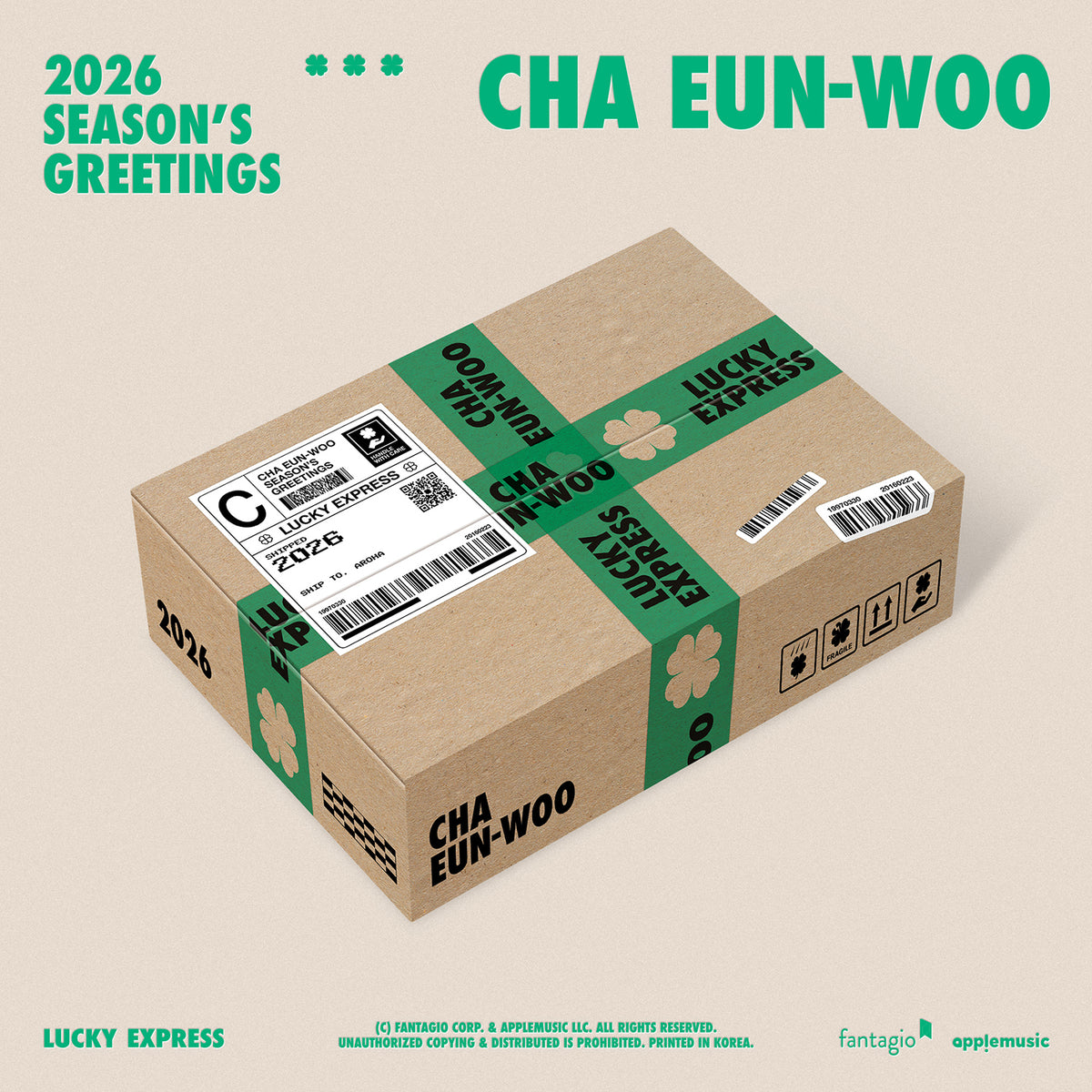 CHA EUN WOO | 차은우 | 2026 SEASON'S GREETINGS [ LUCKY EXPRESS ]