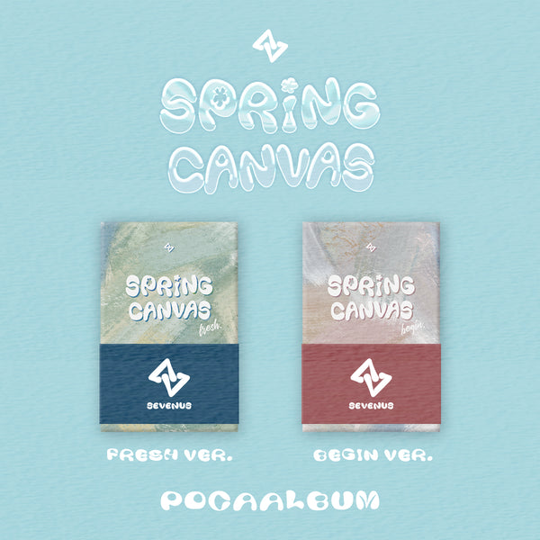 SEVENUS | 세븐어스 | 1st Mini Album [ SPRING CANVAS ] Poca Album Ver