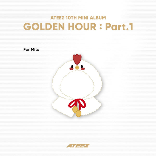 ATEEZ | 에이티즈 | GOLDEN HOUR : PART.1 OFFICIAL MD [ MITO COCK-A-DOODLE HOODIE ]