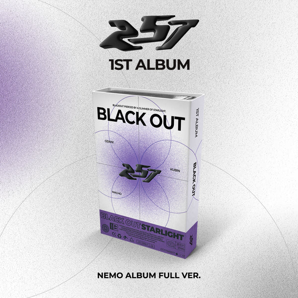 257 | 이오칠 | 1st Album [ BLACK OUT ] Nemo Album Full Ver