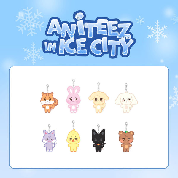 ATEEZ X ANITEEZ | 에이티즈 x  애니티즈 | ANITEEZ IN ICE CITY [ PLUSH DOLL KEYRING ]