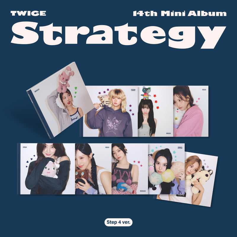 TWICE | 트와이스 | 14th Mini Album [ STRATEGY ] STEP 4 Ver + POB