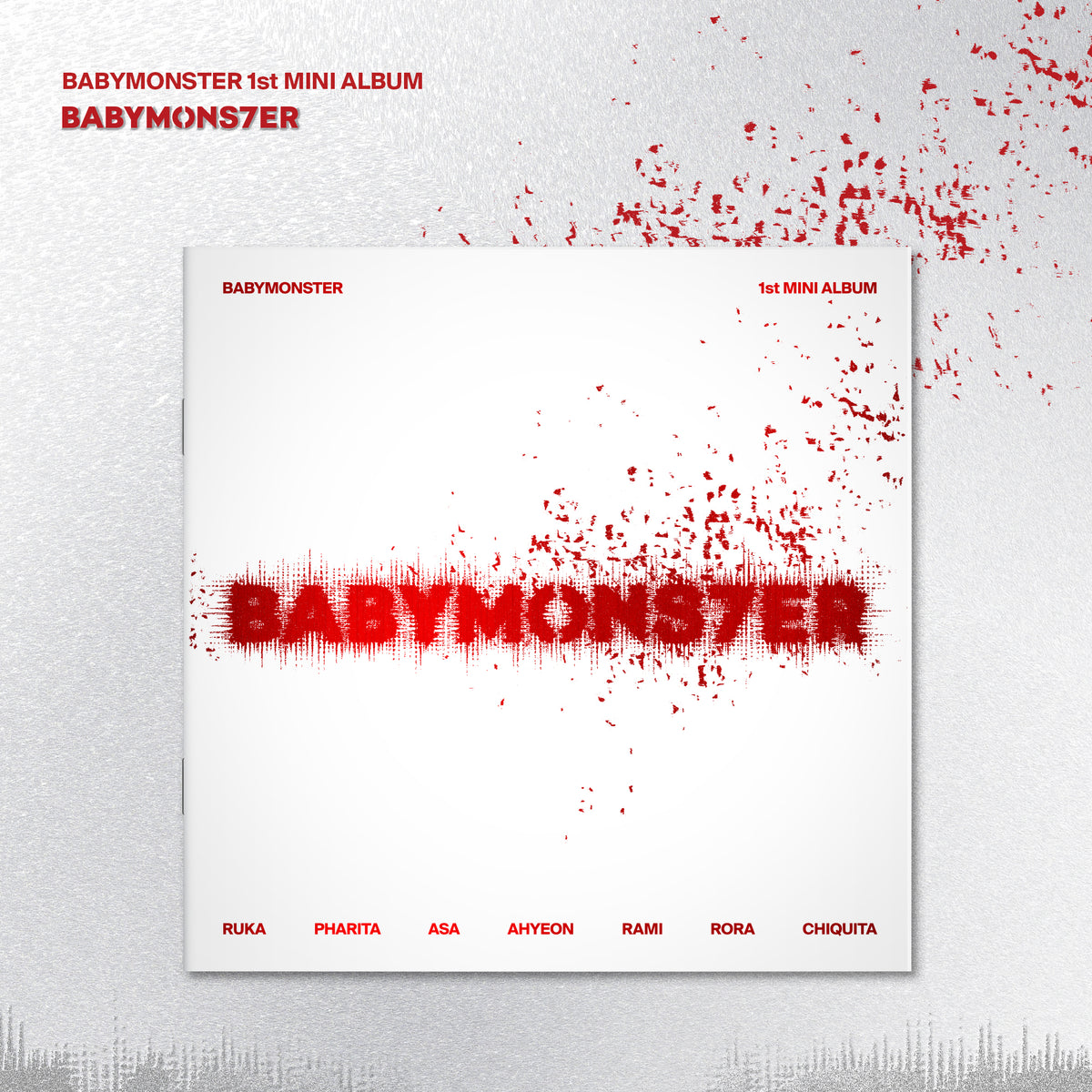 BABYMONSTER | 베이비몬스터 | 1st Mini Album [ BABYMONS7ER ] Photobook Ver + 1 POB