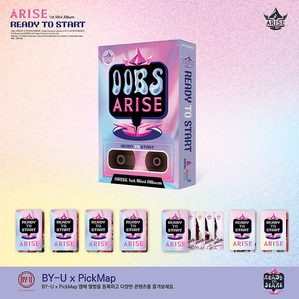 ARISE | 어라이즈 | 1st Mini Album [ READY TO START ] Smart Album Ver