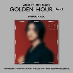 ATEEZ | 에이티즈 | 11th EP [ GOLDEN HOUR: PART 2 ] Digipack Ver