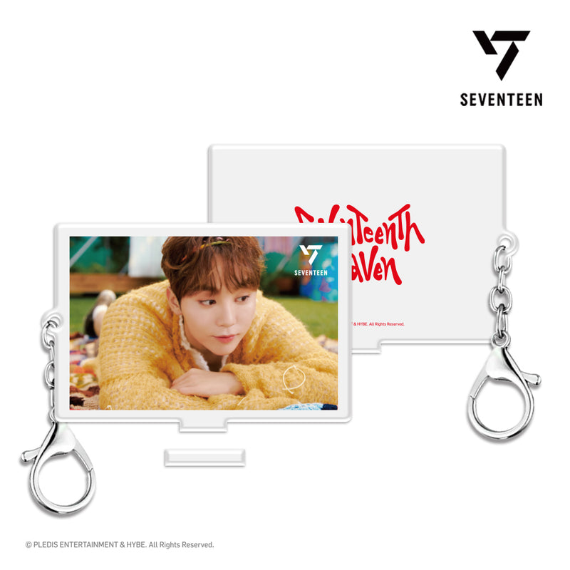 SEVENTEEN | 세븐틴 | SEVENTEENTH HEAVEN LENTICULAR MD [ ACRYLIC KEYRING & STAND ]  PM 2:14 VER