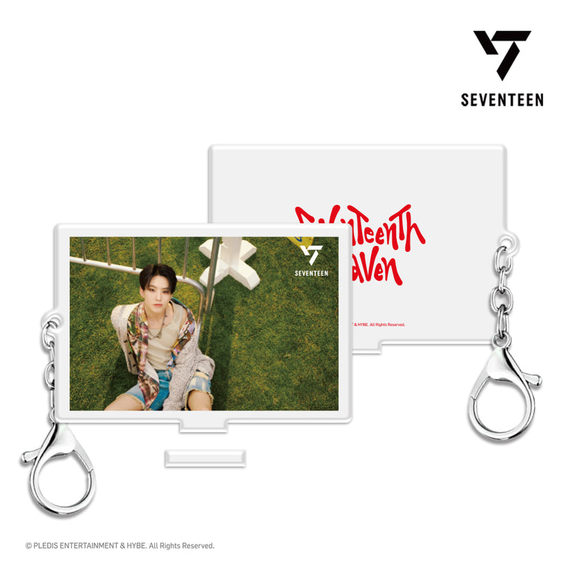 SEVENTEEN | 세븐틴 | SEVENTEENTH HEAVEN LENTICULAR MD [ ACRYLIC KEYRING & STAND ]  PM 2:14 VER