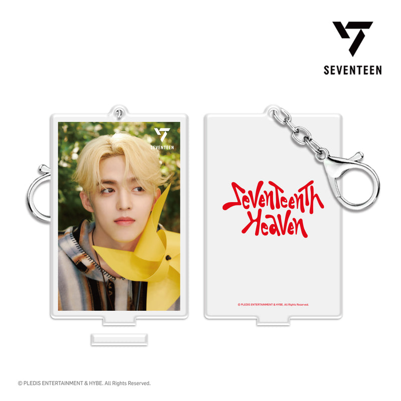 SEVENTEEN | 세븐틴 | SEVENTEENTH HEAVEN LENTICULAR MD [ ACRYLIC KEYRING & STAND ]  PM 2:14 VER