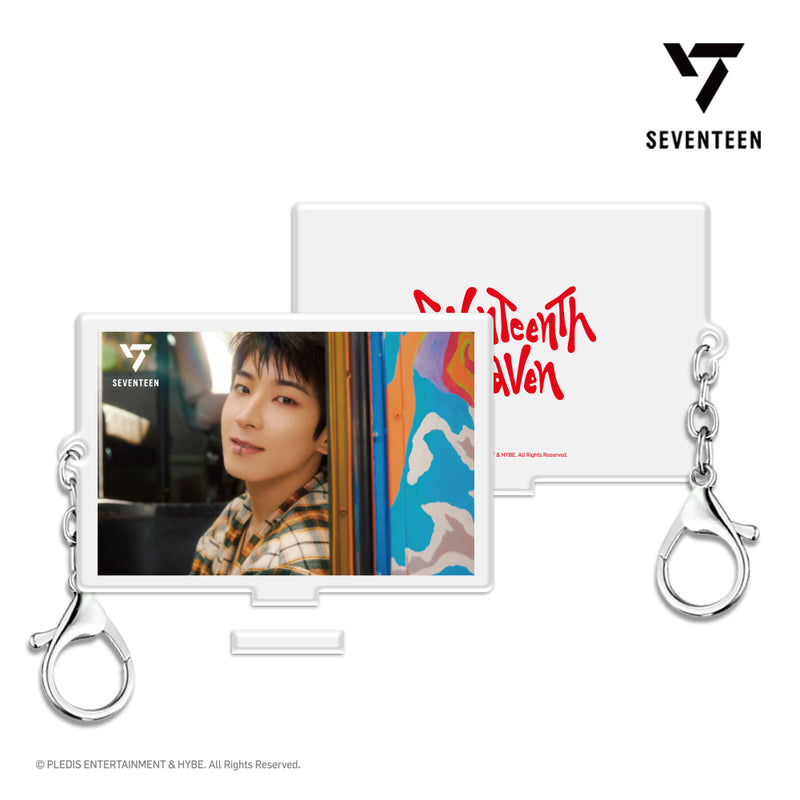 SEVENTEEN | 세븐틴 | SEVENTEENTH HEAVEN LENTICULAR MD [ ACRYLIC KEYRING & STAND ]  PM 2:14 VER