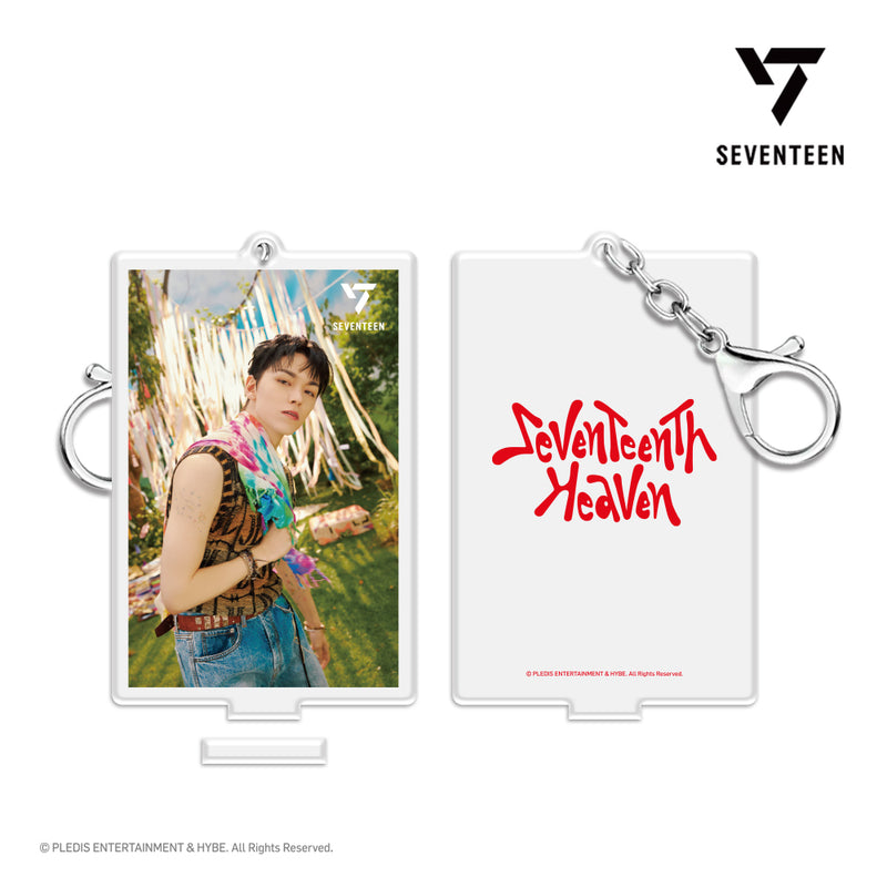 SEVENTEEN | 세븐틴 | SEVENTEENTH HEAVEN LENTICULAR MD [ ACRYLIC KEYRING & STAND ]  PM 2:14 VER