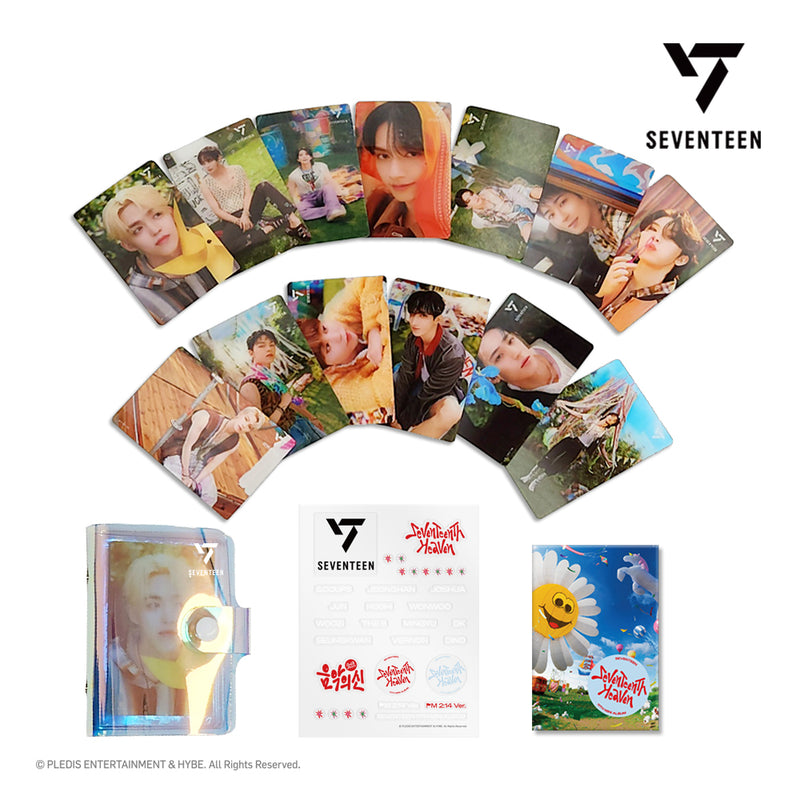 SEVENTEEN | 세븐틴 | SEVENTEENTH HEAVEN LENTICULAR MD [ MINI CARD & BINDER ] PM 2:14 VER