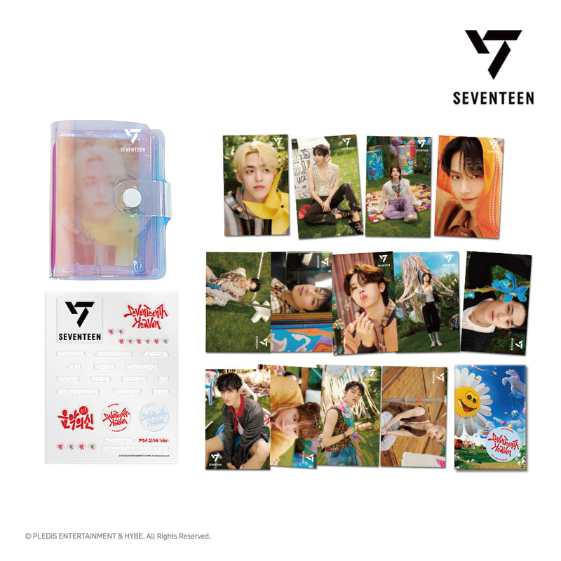 SEVENTEEN | 세븐틴 | SEVENTEENTH HEAVEN LENTICULAR MD [ MINI CARD & BINDER ] PM 2:14 VER