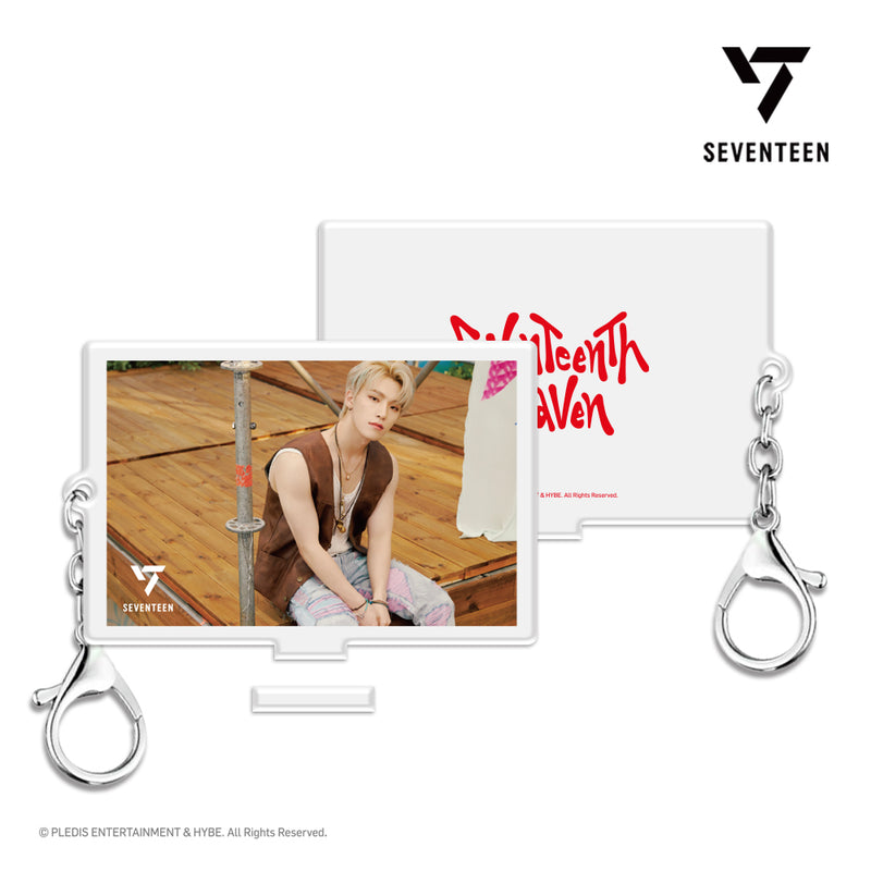 SEVENTEEN | 세븐틴 | SEVENTEENTH HEAVEN LENTICULAR MD [ ACRYLIC KEYRING & STAND ]  PM 2:14 VER