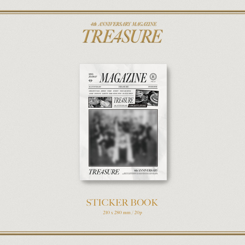 TREASURE | 트레져 | 4TH ANNIVERSARY MAGAZINE