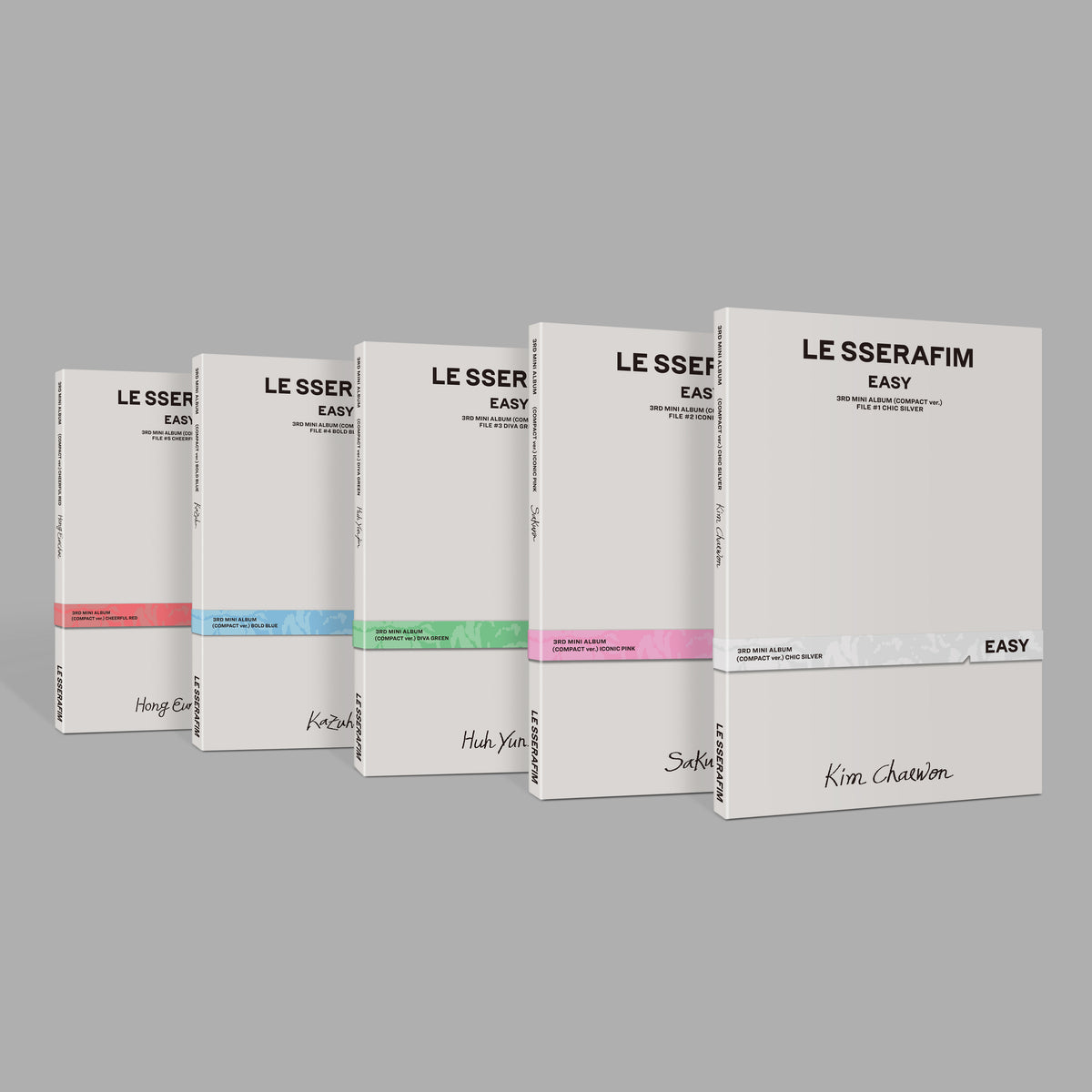 LE SSERAFIM | 르세라핌 | 3rd Mini Album [ EASY ] Compact Ver
