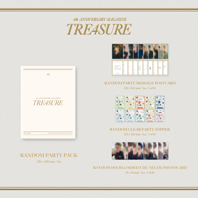 TREASURE | 트레져 | 4TH ANNIVERSARY MAGAZINE