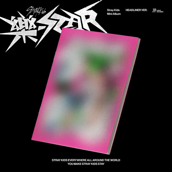 STRAY KIDS | 스트레이키즈 | Mini Album [ 樂-STAR ] Headliner Ver