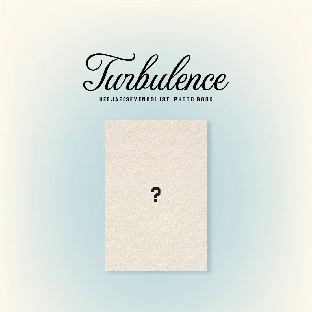 HEEJAE (SEVENUS) | 희재 | 1st Photobook [ TURBULENCE ]