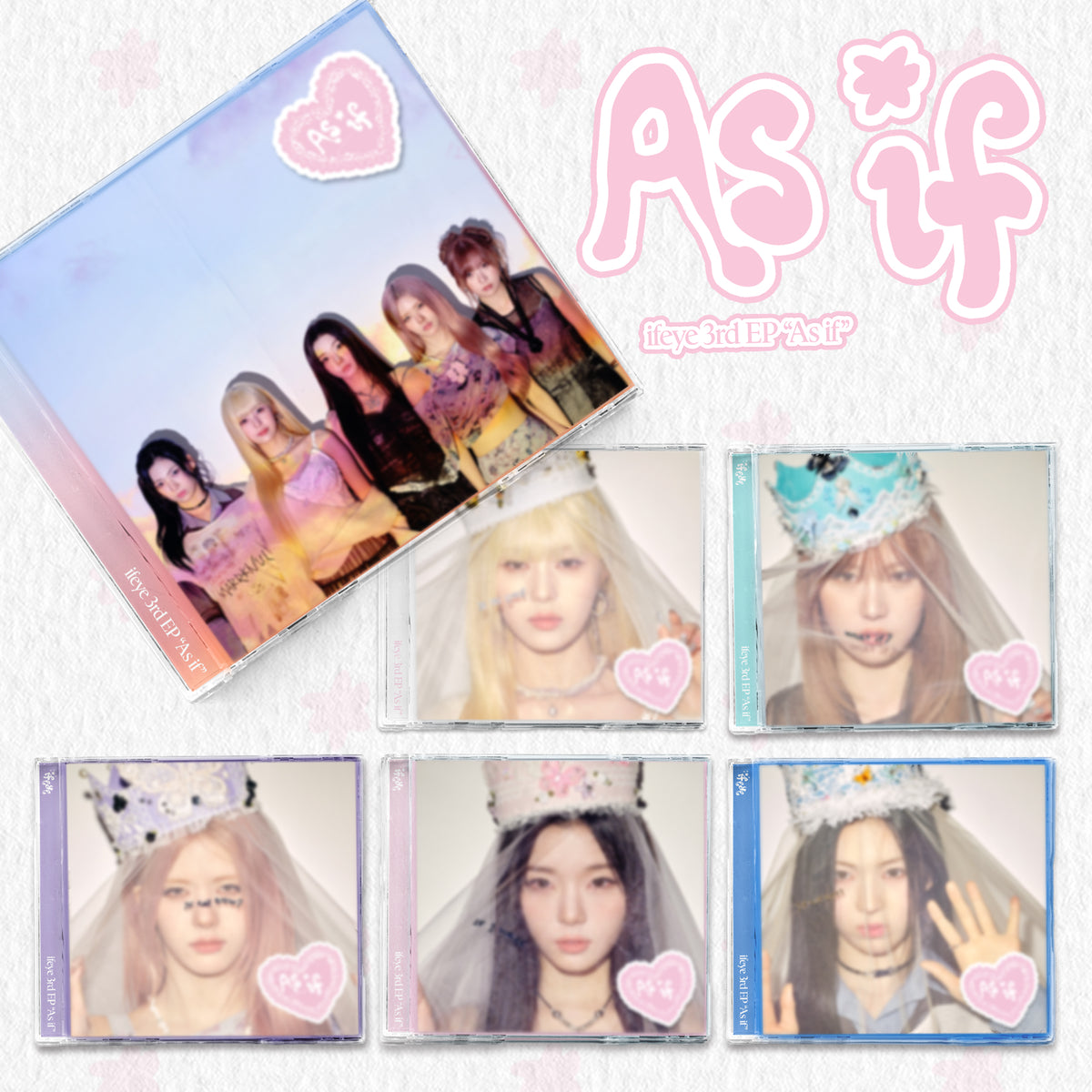 IFEYE | 이프아이 | 3rd EP [ AS IF ] Jewel Ver
