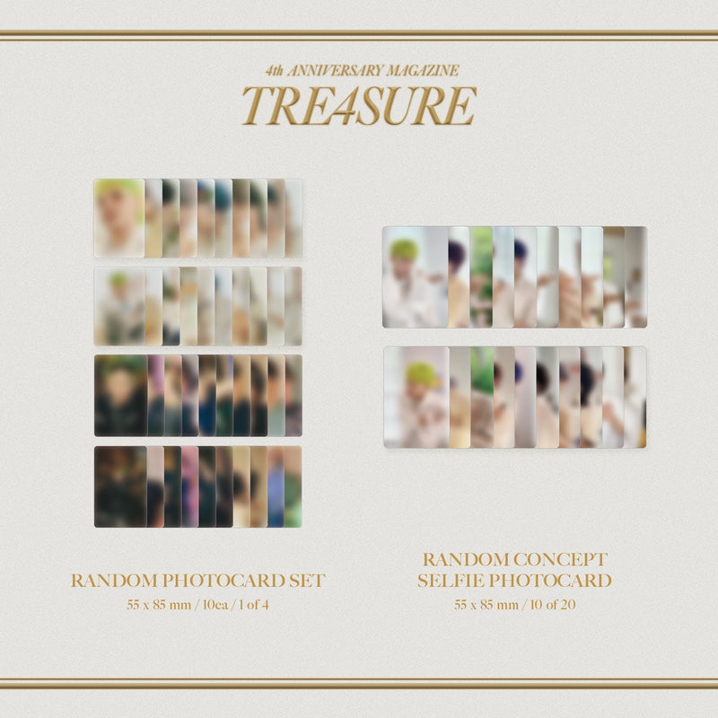 TREASURE | 트레져 | 4TH ANNIVERSARY MAGAZINE