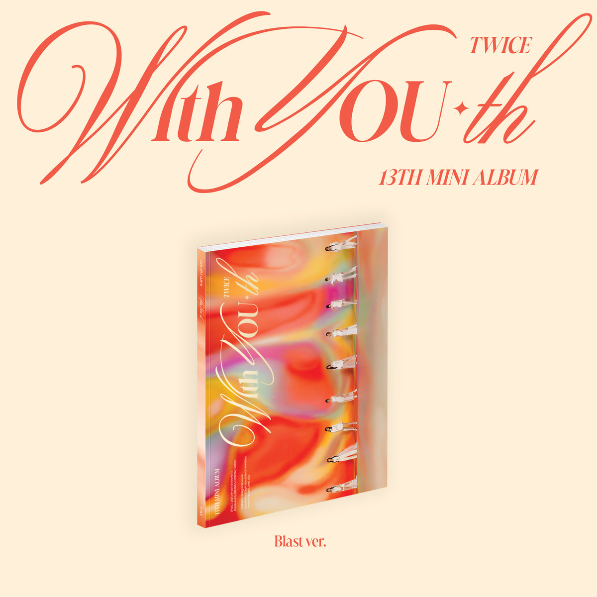TWICE | 트와이스 | 13th Mini Album [ With YOU-th ] + 1 POB