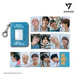 SEVENTEEN | 세븐틴 | SPILL THE FEELS MD [ 3D LENTICULAR MINI CARD & BINDER ]