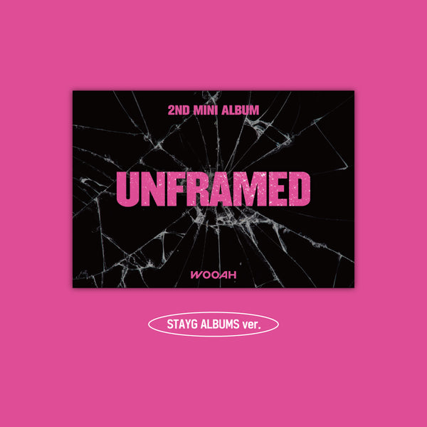 WOOAH | 우아 | 2nd Mini Album [ UNFRAMED ] STAYG ALBUM VER