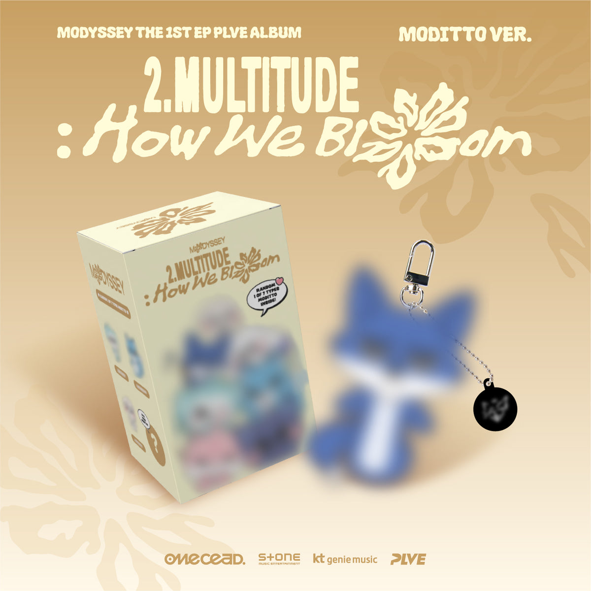 MODYSSEY | 모디세이 | 1st EP Album [ 2.MULTITUDE HOW WE BLOOM ] Moditto Ver