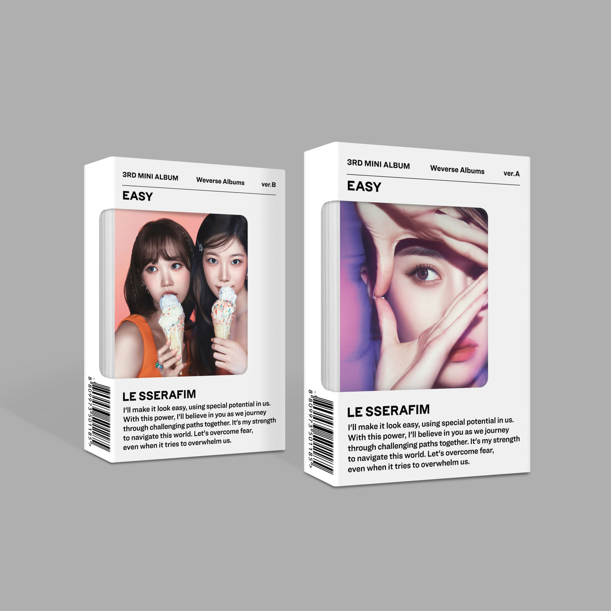 LE SSERAFIM | 르세라핌 | 3rd Mini Album [ EASY ] Weverse Ver