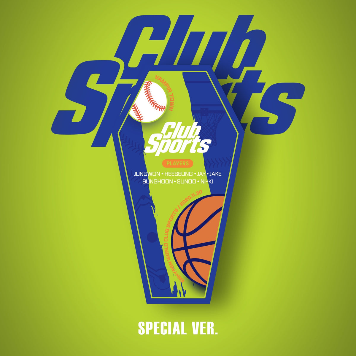ENHYPEN | 엔하이픈 | [ ENHYPEN WORLD COUPON CARD COLLECTION ] CLUB SPORTS Special Ver