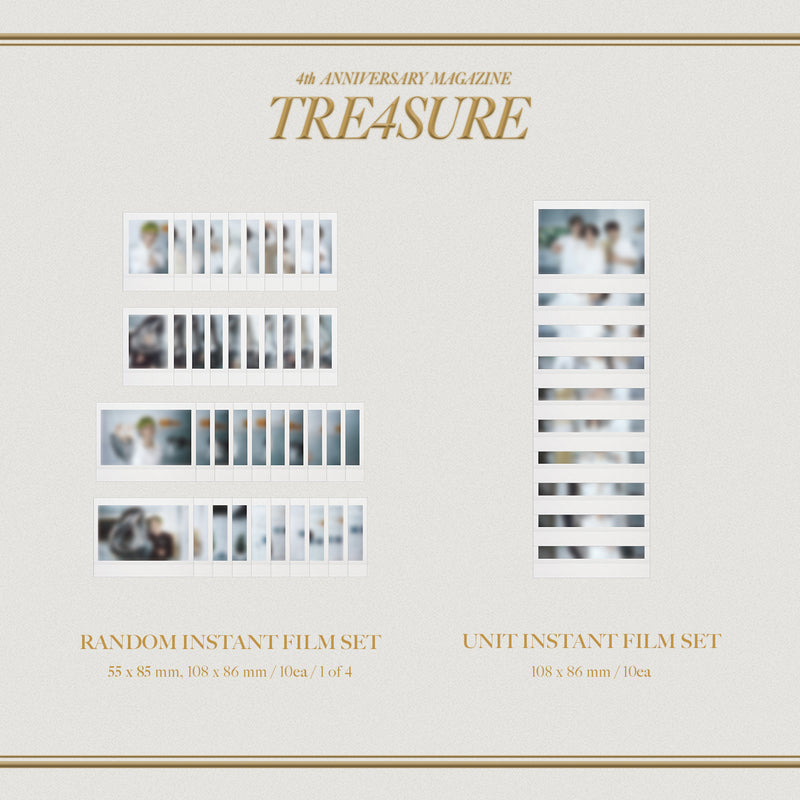 TREASURE | 트레져 | 4TH ANNIVERSARY MAGAZINE