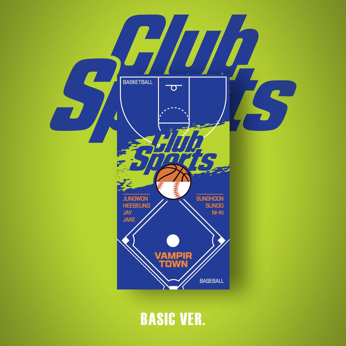 ENHYPEN | 엔하이픈 | [ ENHYPEN WORLD COUPON CARD COLLECTION ] CLUB SPORTS Basic Ver