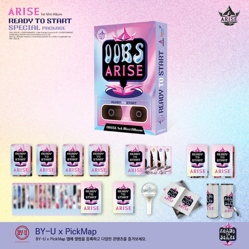 ARISE | 어라이즈 | 1st Mini Album [ READY TO START ] Special Package Ver