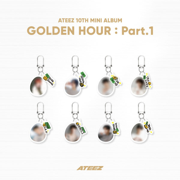 ATEEZ | 에이티즈 | GOLDEN HOUR : PART.1 OFFICIAL MD [ ACRYLIC KEYRING ]