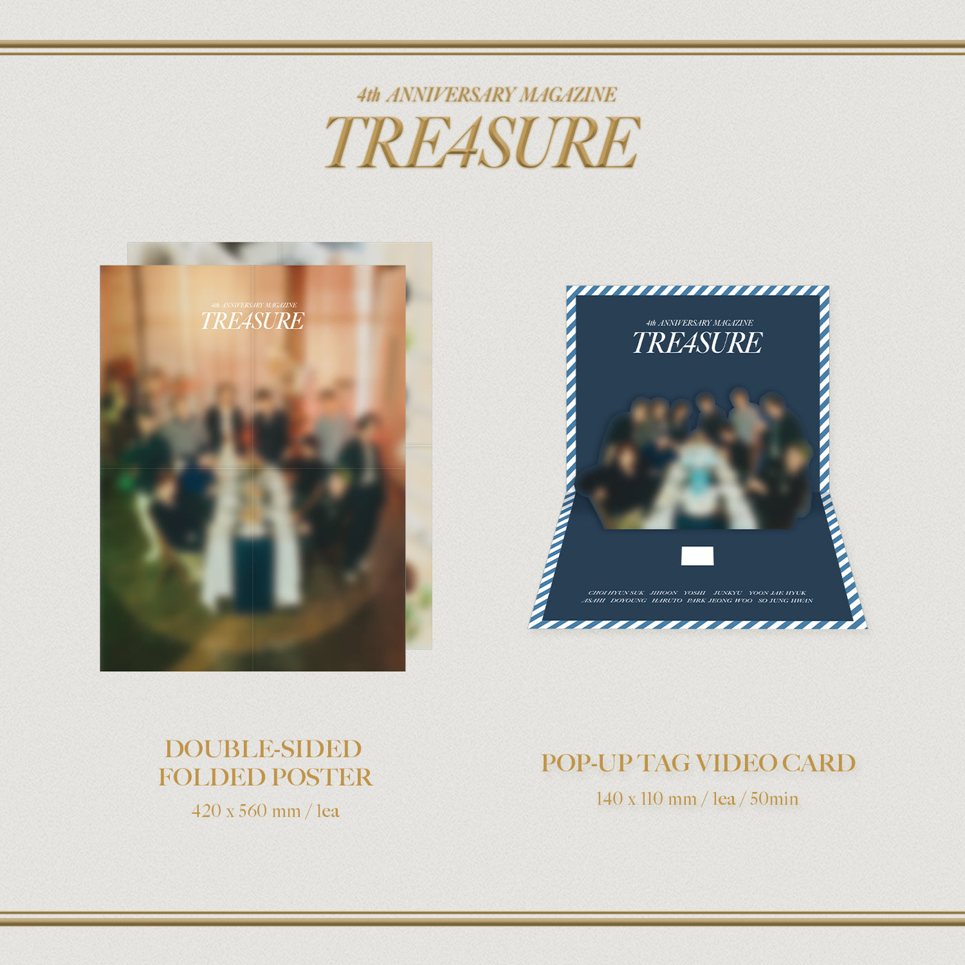 TREASURE | 트레져 | 4TH ANNIVERSARY MAGAZINE – KPOP MUSIC TOWN