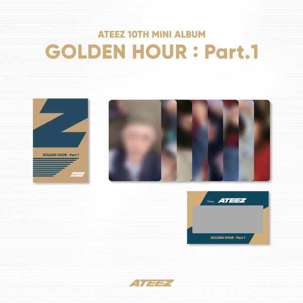 ATEEZ | 에이티즈 | GOLDEN HOUR : PART.1 OFFICIAL MD [ PHOTO & SCRATCH CARD Z SET ]