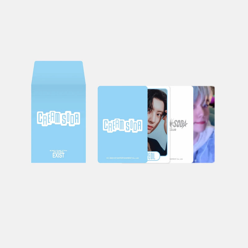 EXO | 엑소 | CREAM SODA POP UP (RANDOM TRADING CARD)