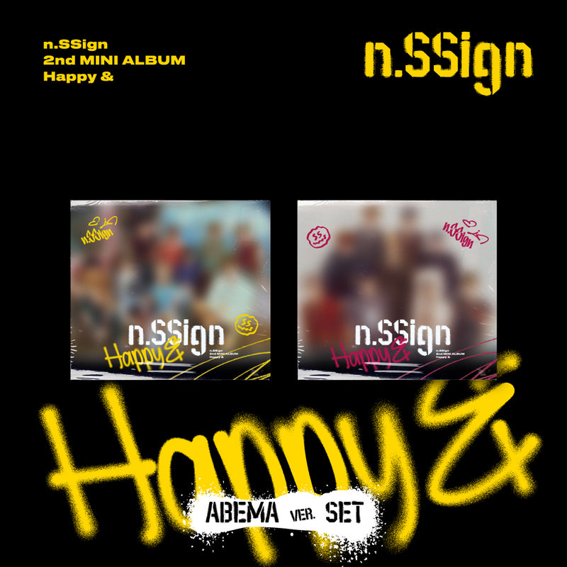 n.SSign | 엔싸인 | 2nd Mini Album [ HAPPY & ] ABEMA Ver