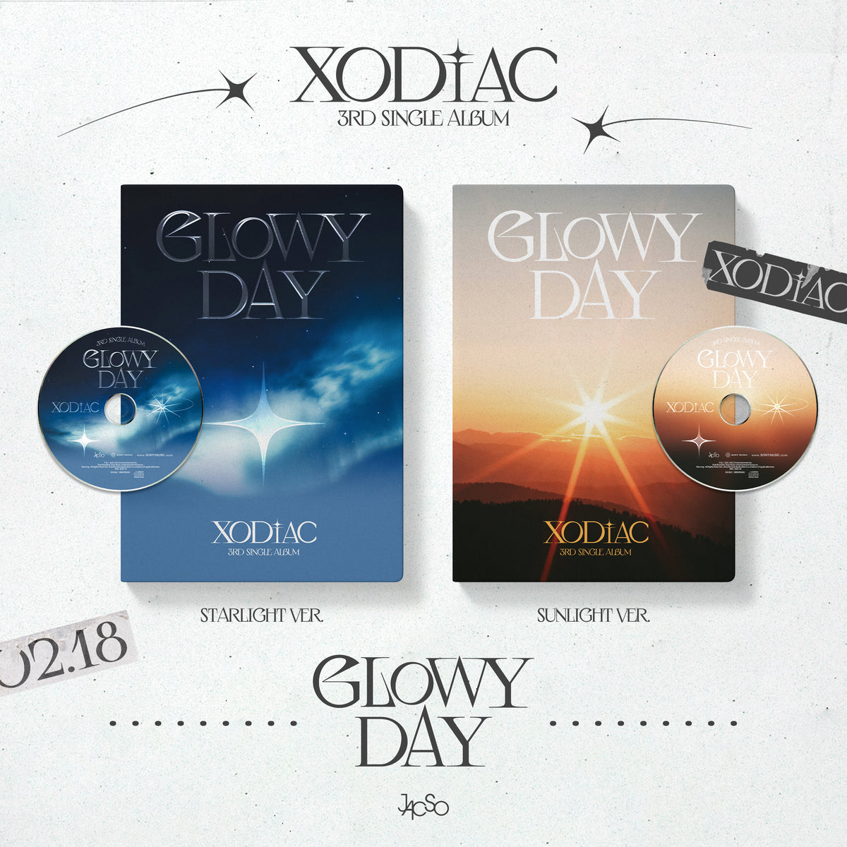 XODIAC | 소디엑 | 3rd Single [ GLOWY DAY ]