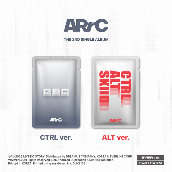 ARrC | 아크 | 2nd Single Album [ CTRL+ALT+SKIID ]