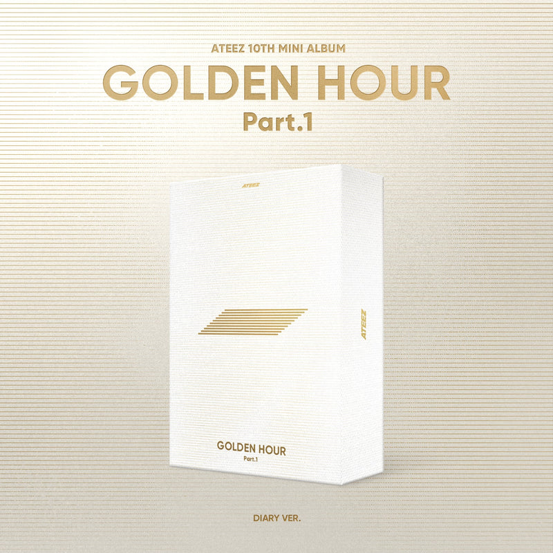 ATEEZ | 에이티즈 | 10th Mini Album [ GOLDEN HOUR: PART.1 ] + 1 POB