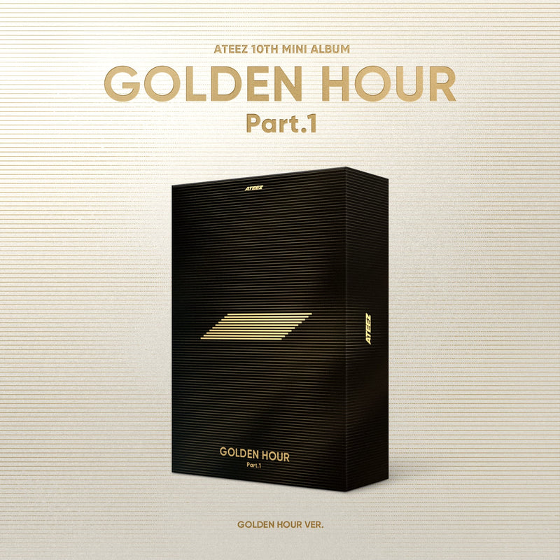 ATEEZ | 에이티즈 | 10th Mini Album [ GOLDEN HOUR: PART.1 ] + 1 POB