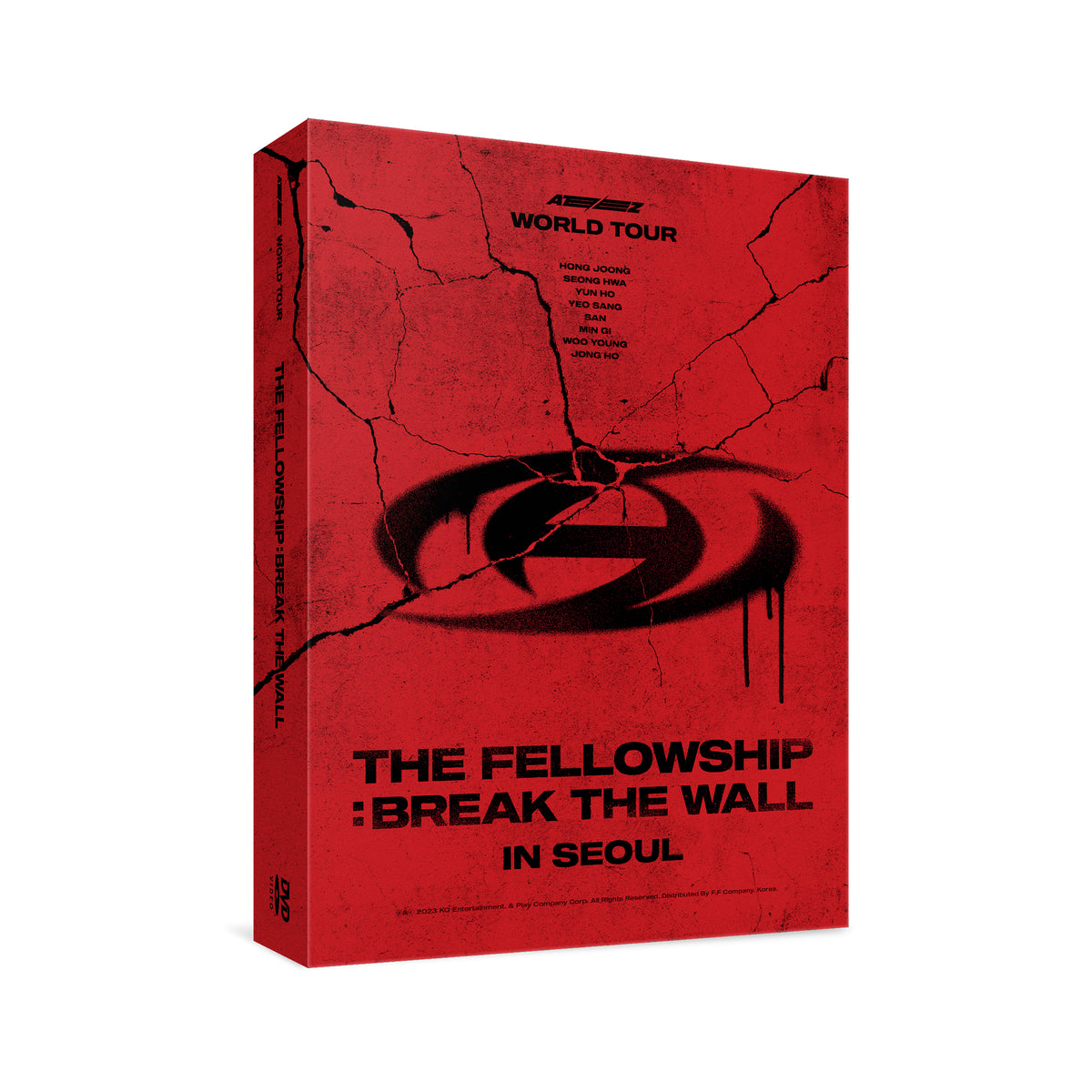 ATEEZ  | 에이티즈 | WORLD TOUR [THE FELLOWSHIP BREAK THE WALL] IN SEOUL DVD