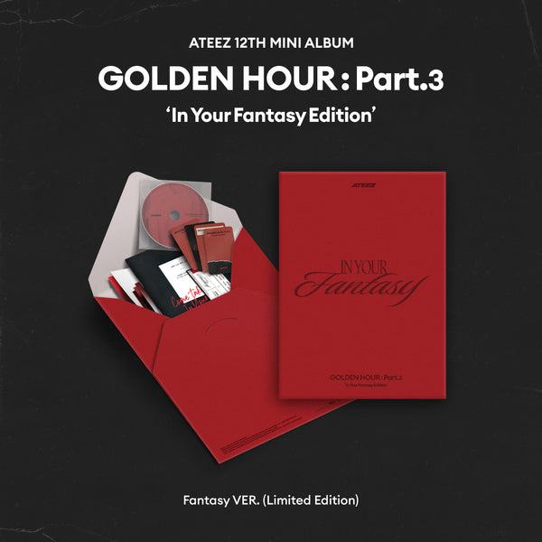 ATEEZ | 에이티즈 | [ GOLDEN HOUR: PART.3 'IN YOUR FANTASY EDITION' ] Limited Ver