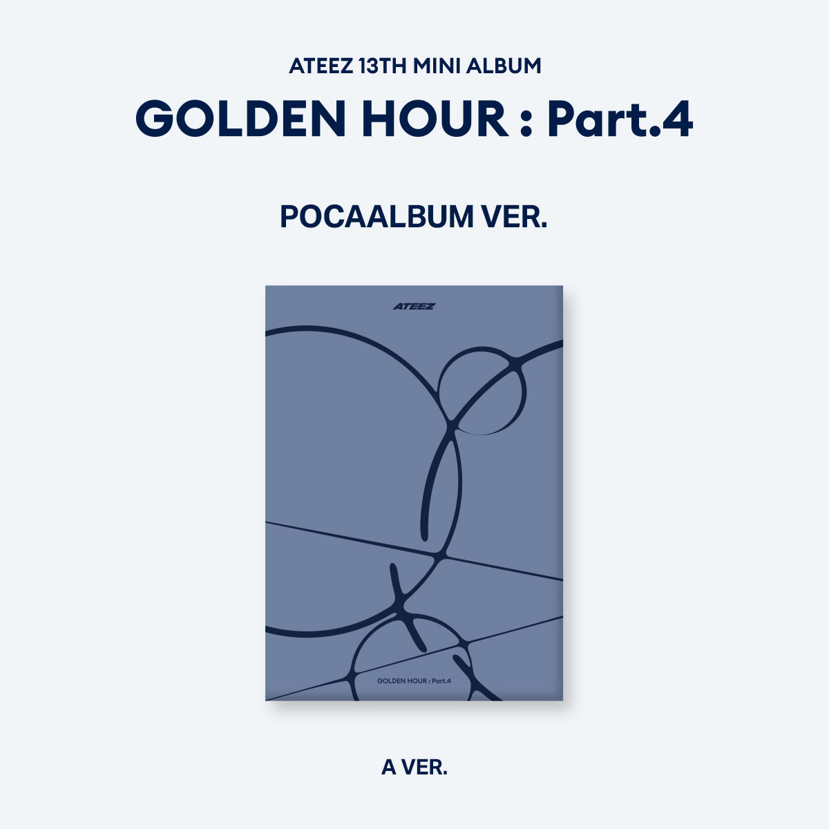 ATEEZ | 에이티즈 | [ GOLDEN HOUR : Part.4 ] Poca Album Ver